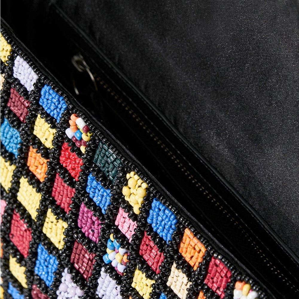 NWT STAUD Tommy Dance Floor Beaded Bag - Picture 6 of 13